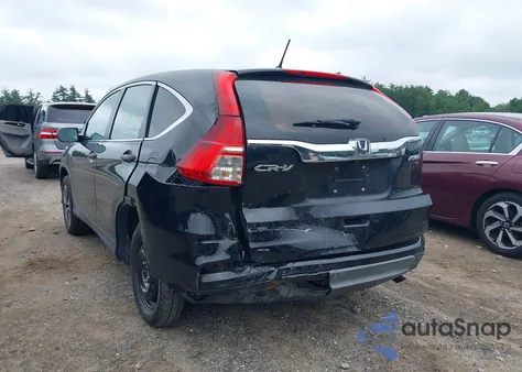 2015 Honda Cr-V Lx z USA, uszkodzony, nr VIN 5J6RM4H38FL020399